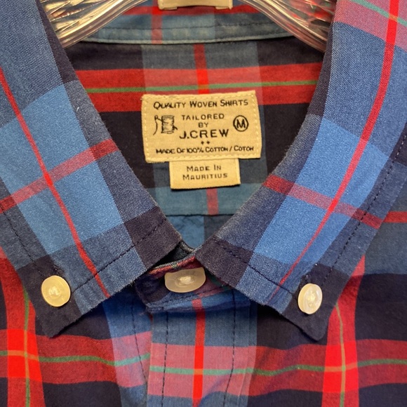 J. Crew Plaid Button Down - Picture 2 of 2